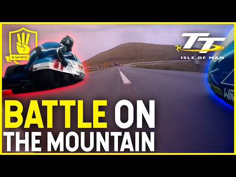 MOUNTAIN MANIA ⛰ Isle of Man TT -  Battle on the Mountain - 3 Wheeling Sidecar Race