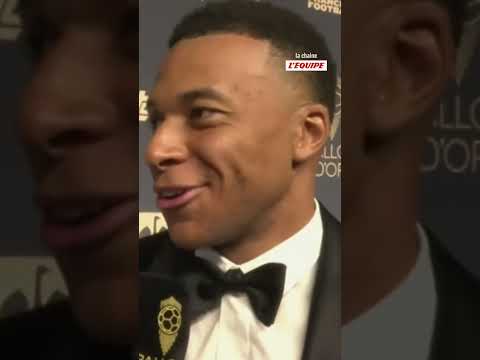 🇫🇷 Mbappé a-t-il préparé un discours en cas de sacre au Ballon d'Or ? #ballondor #mbappe