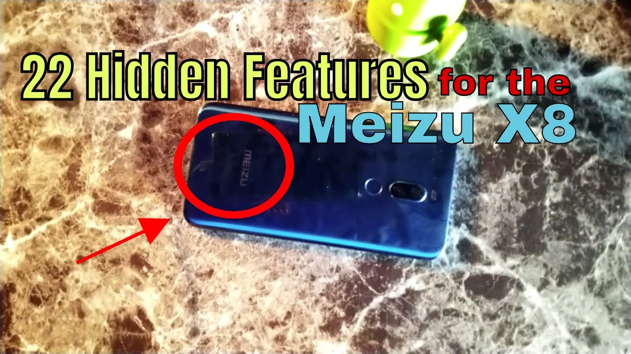 22 Hidden features for the Meizu X8