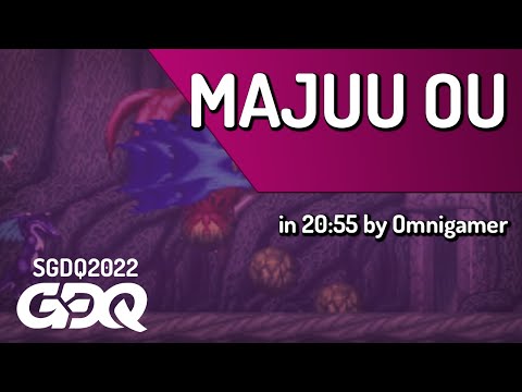 Majuu Ou by Omnigamer in 20:55 - Summer Games Done Quick 2022