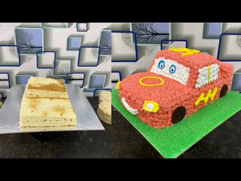 Car 🚗 Cake Design| Meking Car Cake