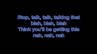 Ke$ha - Blah Blah Blah (iPopLyrics)