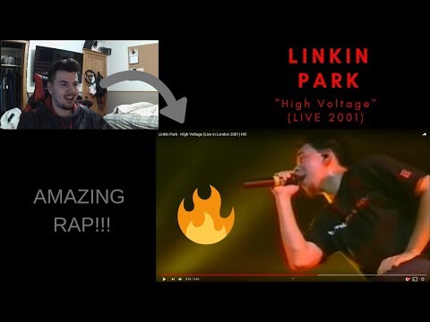 HIP HOP Fan Reacts To Linkin Park - "High Voltage" (Live in London 2001)