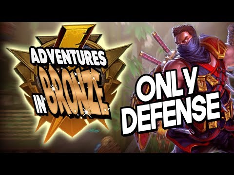 Smite: Adventures in Bronze Duel - Xbalanque Vs. Thanatos - ALL DEFENSE CHALLENGE!