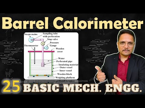 Barrel Calorimeter in Basic Mechanical Engineering BarrelCalorimeter EngineeringFunda
