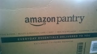 Amazon Pantry Haul