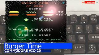 Commodore VIC-20 -=Burger Time=-