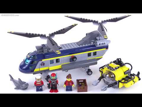🔄 LEGO City 2015 Deep Sea Helicopter review 🚁 60093 re upload