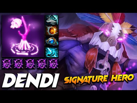 Dendi Witch Doctor Signature Hero - Dota 2 Pro Gameplay [Watch & Learn]