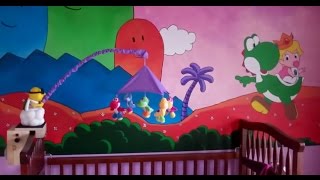 Yoshi's Island Nursery and Baby Mobile