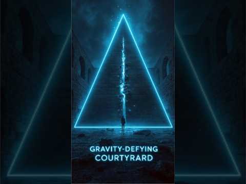 "The Gravity-Defying Triangular Courtyard – Physics Can’t Explain This!"