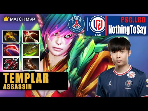 Templar Assassin Mid | PSG.LGD.NothingToSay | 9 MINS DRAGON LANCE EZ MID | 7.31b Gameplay Highlights