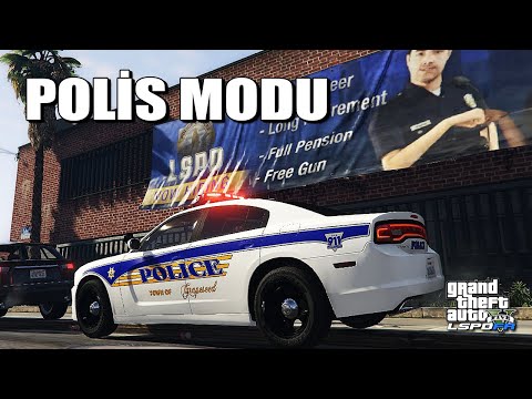 GTA 5 POLİS MODU - DODGE CHARGER İLE DEVRİYE - LSPDFR