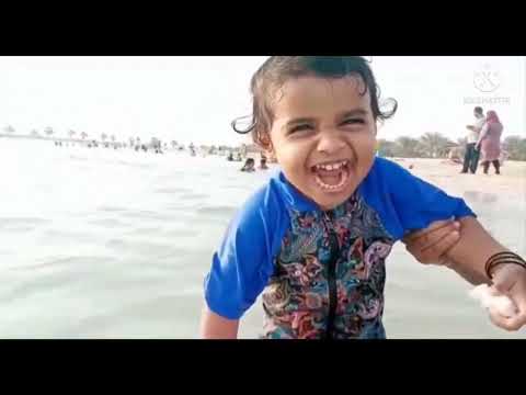 💙Dathus play time at the beach 🏖️⚽🛴🏊‍♀️