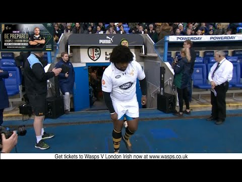 Wasps V London Irish promo