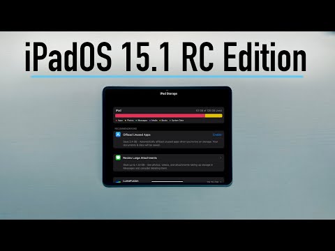 iPadOS 15.1 RC Edition One Week Later | Storage Bug Issues & New Features