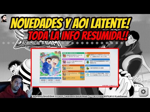 [InfoLuiGGy] - Latentes para Aoi Dreamfest + Nueva ruleta Japos RS - Captain Tsubasa Dream Team