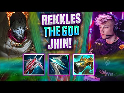 REKKLES IS A GOD WITH JHIN! - KC Rekkles Plays Jhin ADC vs Sivir! | Season 2022