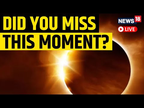 Exclusive: Watch Today's Solar Eclipse | Solar Eclipse October 2022 Live | English News |News18 Live