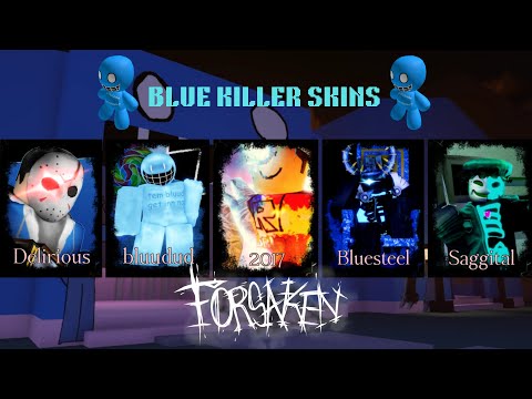 Server Wiping With BLUE KILLER SKINS (Forsaken)