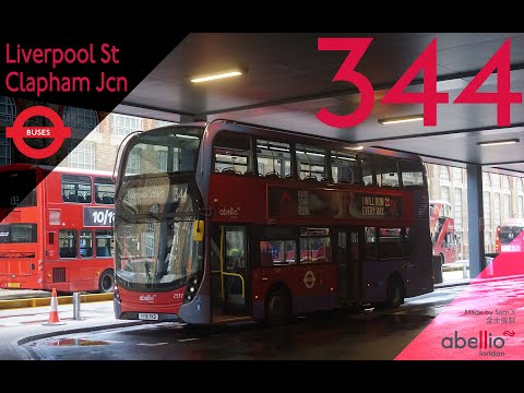 London Buses: Liverpool Street 344 Clapham Junction