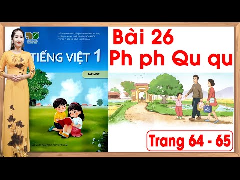 Tiếng việt lớp 1 kết nối tri thức bài 26