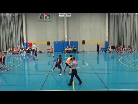 Semifinal campeonato Aragon infantil 2018-19. Alex Nuñez 31 puntos 19 rebotes
