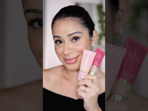 Base Cosmos Karen vs Base Hidra Glow Niina. Qual sua favorita ?❤️ #makeup #base
