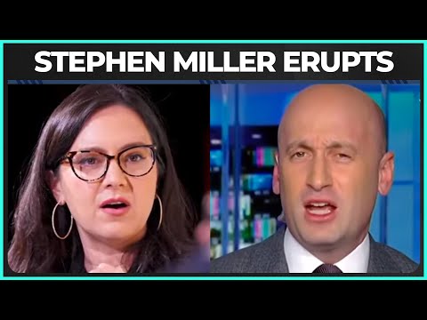 Stephen Miller RAGES At CBS News Producers