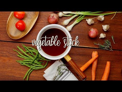 Vegetable Stock | How to make the best Homemade Veg Stock