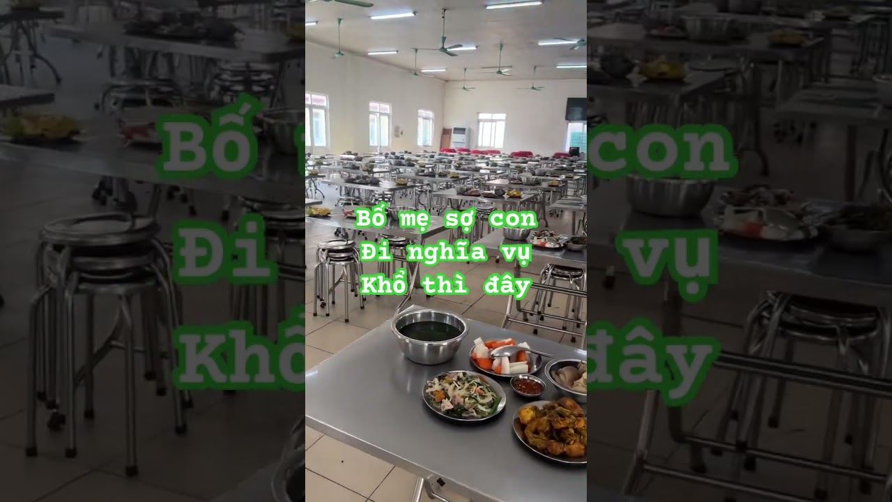 Đi nghĩa vụ ăn gì