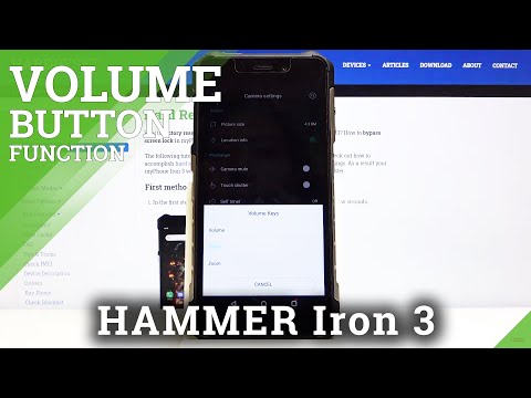 How to Change Volume Button Function in Hammer Iron 3 - Camera Settings