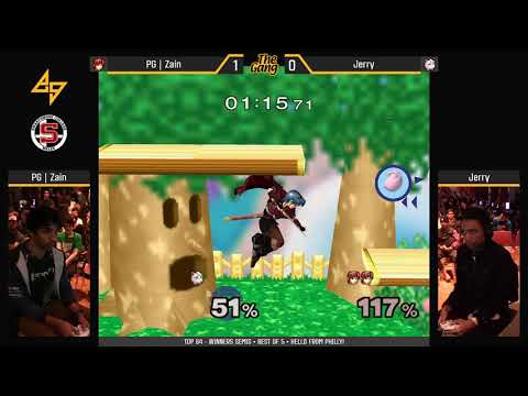 The Gang Steals The Script - PG | Zain (Marth) vs Jerry (Jigglypuff) - Winners Semis