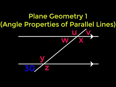 Plane Geometry 1 - Angle Properties of Parallel lines | SHS 1 CORE MATH