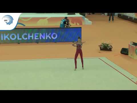 Vlada NIKOLCHENKO (UKR) - 2018 Rhythmic Europeans, all around final clubs