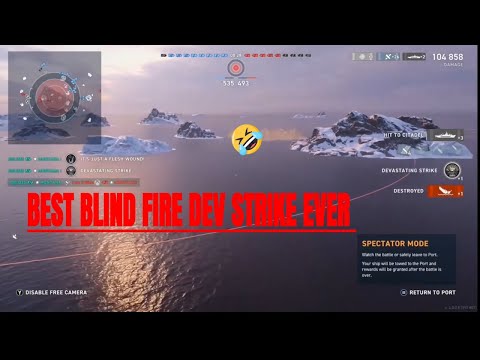 Best blind fire dev ever feat Montana poping a minotaur dev strike wows legends