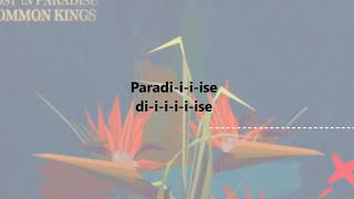 Common Kings - Lost in Paradise Lyrics 🌴🌊