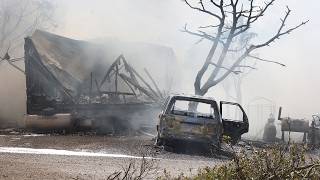Narrow Gauge Mobile Home Park Fire