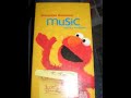 Sesame Street Music Works Wonders Maravillas Musicales 2001 VHS