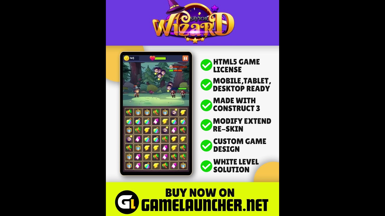 🔥Build nothing , Launch everything. | Buy a re-brandable HTML5 game License and publish instantly!