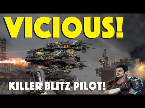 WAR ROBOTS — BLITZ NEW PILOT — CLIVE VICIOUS!!