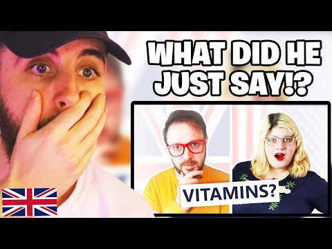Brit Reacts to 50 British Vs American Word Pronunciations - Part 1