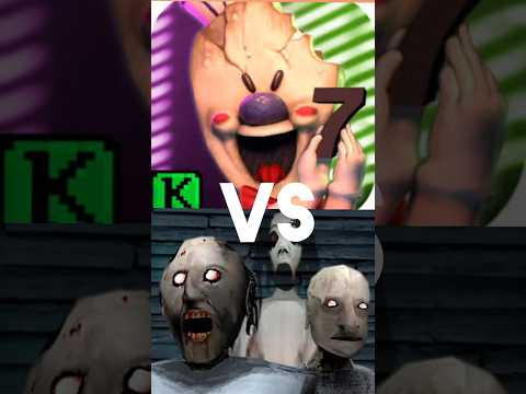 ice scream 7 Vs granny 3 #shorts #viral #youtubeshorts