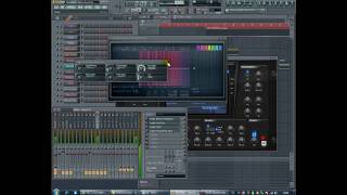 FL Studio Hardstyle Song ALX-Sharty - Dark World [On Screen]