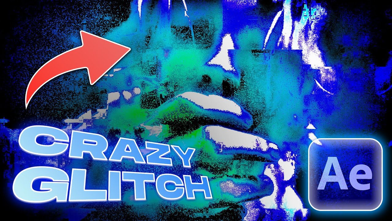 GRUNGY CAMCORDER GLITCH Effect - After Effects Tutorial