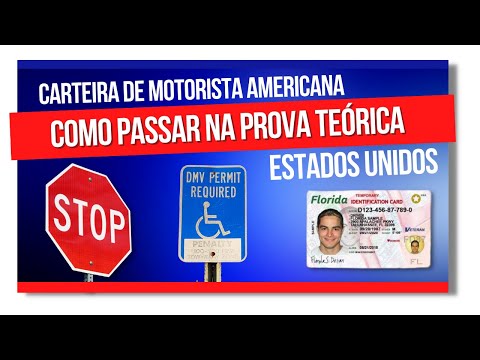 PROVA TEÓRICA CARTEIRA DE MOTORISTA ESTADOS UNIDOS