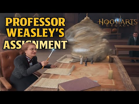 PROFESSOR WEASLEY'S ASSIGNMENT | Hogwarts Legacy | Walkthrough, No Commentary, 4K, RTX