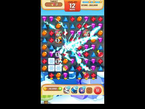 Jewel Match King Level 261 - Walkthrough ( No Booster )