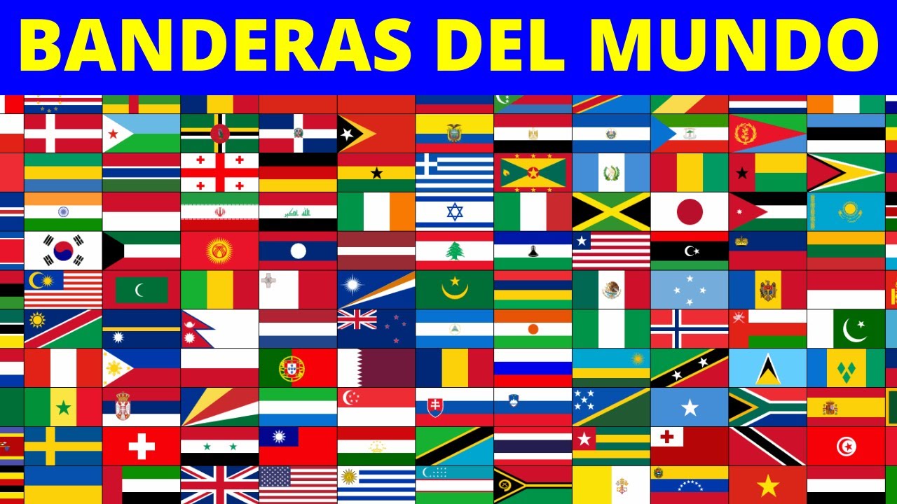 Banderas del Mundo - Aprende las Banderas de Todos los Países del Mundo🎌