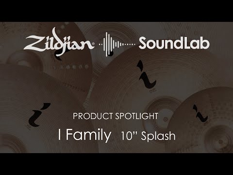 Zildjian I Family Splash Cymbal, 10" w/ Cloth and Cymbal Stacker image 4